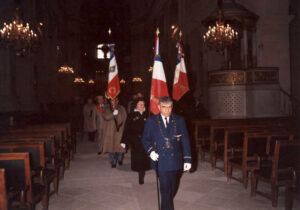 Messe à St Louis des invalides, à la mémoire de Geyer La Thivollet 1