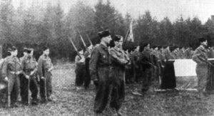 1 novembre 1945 - Allemagne - Zone d'occupation française en Rhénanie - Bourg d'Ehrang