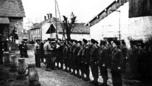 18 février 1945 - Trépot, près de Besancon dans le Doubs - Remise de décorations